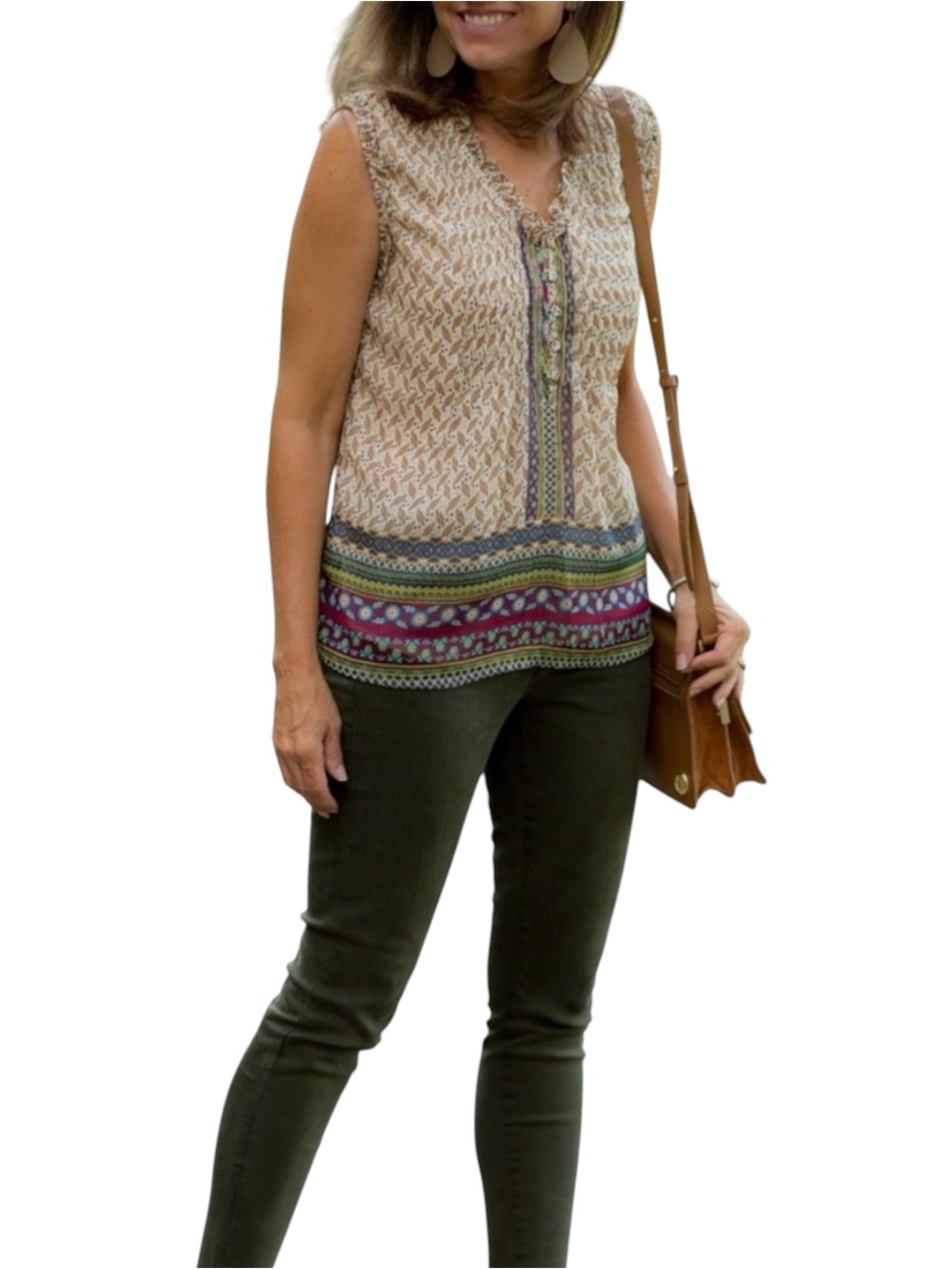 Daniel Rainn Morgin Ruffle Top